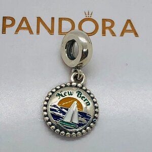 ✨🔥 Pandora New Bern charm NB Custom Charm- Sailboat